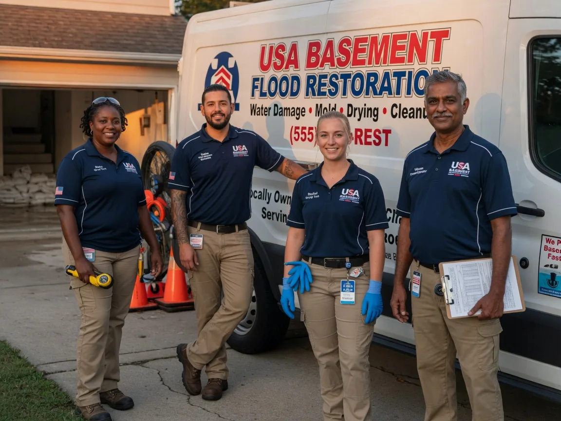 Basement Flood Cleanup company in Delaware, OK